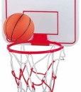 Basketball-Minikorb-rot-weiss-0