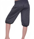 Damen-Yoga-Pant-kurze-Hose-11-Farben-Pluderhose-Shorts-Pumphose-Einheitsgre-S-XXL-0-3