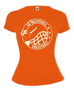 Girlie-T-Shirt-Volleyball-Stamp-0