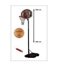 Hudora-71664-Basketballkorb-Set-Chicago-mit-Ball-und-Pumpe-0