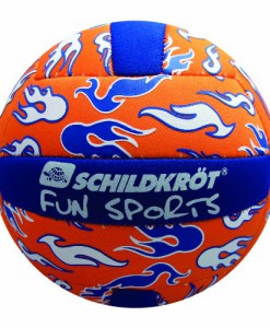 Schildkrt-Funsports-Neopren-Mini-Beachvolley-orange-blau-wei-15-cm-Gr-2-0