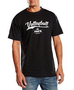 Shirtzshop-Herren-T-Shirt-Volleyball-Papa-0