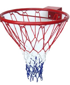 Solex-Sports-Street-basketball-ring-mit-Netz-rot-46-x-46-x-13-cm-20325-0