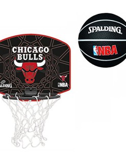 Spalding-NBA-Basketballkorb-Miniboard-Chicago-Bulls-Soft-Basketball-0