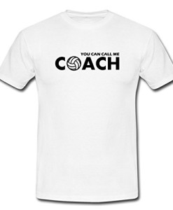 Spreadshirt-Herren-Volleyball-Call-Me-Coach-T-Shirt-0