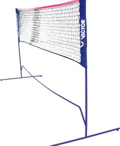 VICTOR-Mini-Badminton-Netz-hhenverstellbar-fr-Federball-und-Tennis-0