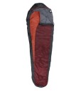 10T-Togiak-Red-Einzel-Mumien-Schlafsack-230x80cm-hochgeschlossen-nur-1550g-graurot-bis-13C-0-1