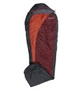 10T-Togiak-Red-Einzel-Mumien-Schlafsack-230x80cm-hochgeschlossen-nur-1550g-graurot-bis-13C-0-7