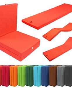 Klappmatratze-195-x-80-x-10-cm-komfortables-Gstebett-mit-Microfaserbezug-zusammenklappbare-Faltmatratze-div-Farben-0