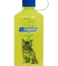 Nalgene-Flasche-Everyday-1-L-safety-yellow-mit-Katzenmotiv-0