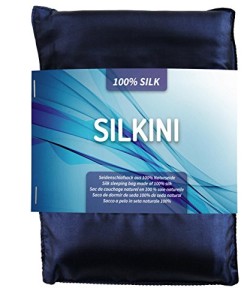 Silkini-Seidenschlafsack-aus-100-Naturseide-Httenschlafsack-Inlett-Sommerschlafsack-aus-echter-Seide-0