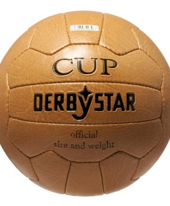 Derbystar-Fuball-Nostalgieball-Cup-Braun-Gr-5-0