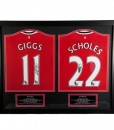 Giggs-Scholes-Framed-Signed-Manchester-United-FC-Shirts-DUO-0