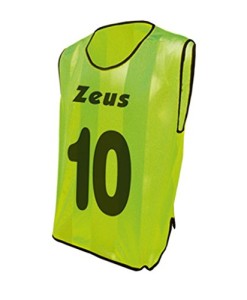 Zeus-Herren-Markierungshemden-Zehn-Stck-Trainingsleibchen-Fuball-Running-Laufen-Training-Sport-Trikot-Shirt-CASACCA-NUMERATA-Nummerierung-von-2-bis-11-0