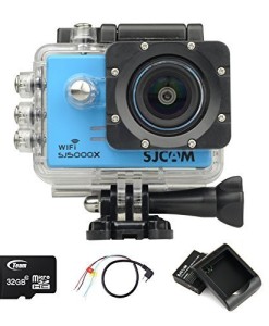 BOOMYOURS-Original-SJCAM-SJ5000X-WiFi-Elite-Edition-ActioncamAction-Sport-KameraHelmkamera20inch-LCD12MP4K-24FPSSony-IMX078-SensorGyro-Anti-Shake-USB-Akku-ladegert-0