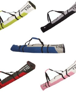 BRUBAKER-Skisack-Skibag-in-vielen-Farben-170-cm-oder-190-cm-Gepolsterte-Skitasche-mit-Zipperverschluss-0