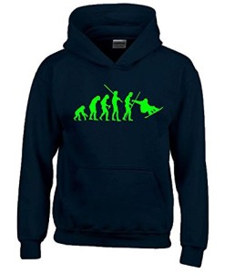 SNOWBOARD-Evolution-Kinder-Sweatshirt-mit-Kapuze-HOODIE-Kids-Gr128-164-cm-0