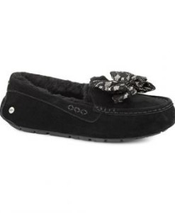 UGG-ANSLEY-ANTOINETTE-BOW-Hausschuh-2016-black-0
