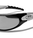X-Loop-Sonnenbrillen-Sport-Radfahren-Skifahren-Laufen-Driving-Motorradfahrer-Mod-2610-Schwarz-Grau-Silberspiegel-One-Size-Adult-100-UV400-Schutz-0