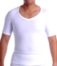 SODACODA-Herren-Figurformendes-Kompressions-Unterhemd-T-Shirt-mit-V-Neck-S-XL-0