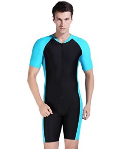 Herren-Damen-UV-Schutz-Wetsuit-Badeanzug-Badebekleidung-Wassersport-Anzug-short-neu-0
