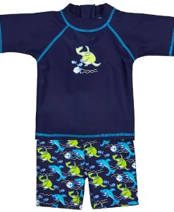 Landora-Baby-Kleinkinder-Badebekleidung-2er-Set-mit-UV-Schutz-50-und-Oeko-Tex-100-Zertifizierung-in-blau-oder-trkis-0