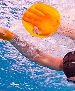 Strapless-Schwimmen-Hand-Paddles-Vernetzt-Handschuhe-fr-Schwimmtraining-Gelb-0