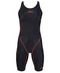 ZAOSU-Wettkampf-Schwimmanzug-Z-Black-Red-Line-fr-Damen-Mdchen-0