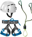Edelrid-Klettersteigset-Cable-Ultralite-Pro-Alpidex-Universal-Kletterhelm-ARGALI-in-bright-white-Klettergurt-Via-Ferrata-Evo-Salewa-0
