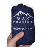Httenschlafsack-von-MAX-mountain-Schlafsack-Inlett-aus-atmungsaktivem-Mikrofaser-300g-leichter-Reiseschlafsack-fr-Hotel-und-Trekkingtouren-0