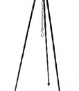 OUTDOOR-KESSELN-Dreibein-120-oder-150cm-lackiert-schwarz-oder-hammerith-goldbraun-0