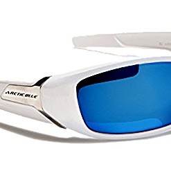 Arctic-Sonnenbrille--Sport--Radfahren--Skifahren--Surf--Verhaltenskodex--Moto--Strand--TennisMod-Prizm-wei-ICE-BLUE-Iridium-Spiegel-0