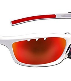 RayZor-Professional-leichte-UV400-White-Sports-Wrap-Ski-Snowboard-Sonnenbrille-mit-einem-belfteten-rot-Iridium-verspiegelt-Blendfreie-Objektiv-0