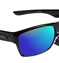 RayZor-Professional-leichte-UV400-schwarz-Sports-Wrap-Ski-Snowboard-Sonnenbrille-mit-einem-blau-Iridium-verspiegelt-Blendfreie-Objektiv-0