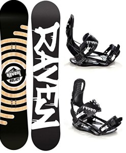 Snowboard-Set-Snowboard-Raven-Relict-Bindung-Raven-s220-Black-XL-0