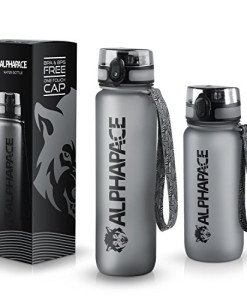 ALPHAPACE-Sport-Trinkflasche-1000ml-und-650ml--Getestet-BPA-Frei-und-auslaufsicher--Premium-Sportflasche--fr-Sport-Schule-Reisen-Outdoor-und-Freizeit--100-Zufriedenheitsversprechen-0