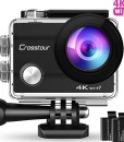 Crosstour-Action-Cam-4K-Wifi-Sports-Kamera-Helmkamera-30M-Wasserdicht-Unterwasserkamera-Ultra-HD-2-LCD-170-Weitwinkelobjektiv-mit-2-Batterien-und-kostenlose-Accessoires-0