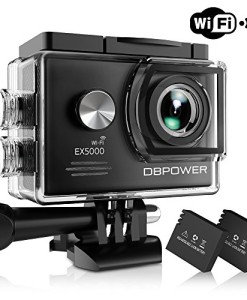 DBPOWER-Original-EX5000-WIFI-14MP-Full-HD-Sports-Action-Kamera-wasserdicht-mit-2-verbesserten-Batterien-Accessoires-0