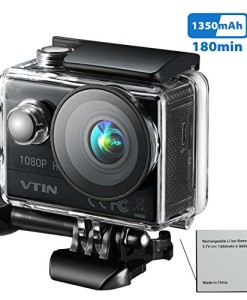 VTIN-Action-Sport-Kamera-Full-HD-1080P-20-Zoll-Action-Cam-170-Ultra-Weitwinkel-Wasserdicht-Action-Kamera-Unterwasserkamera-Helmkamera-mit-1350mAh-Akku-fr-Radfahren-Schwimmen-Klettern-Tauchen-0