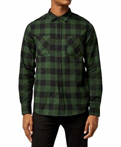 Urban-Classics-Herren-Checked-Flanell-Shirt-Holzfllerhemd-Flanellhemd-Langarm-mit-Aufgesetzten-Brusttaschen-0