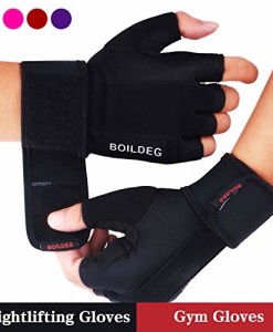 BOILDEG-Fitness-Handschuhe-Gewichthebenvoller-Handflchenschutz-extra-GripatmungsaktivRutschfest-fr-Training-und-Fitnessfr-Damen-und-Herren-0
