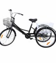 Yonntech-24-Zoll-Zahnrder-Dreirad-fr-Erwachsene-7-Gnge-Erwachsenendreirad-Shopping-mit-Korb-3-Rad-Fahrrad-fr-Erwachsene-Adult-Tricycle-Comfort-Fahrrad-Outdoor-Sports-City-Urban-0