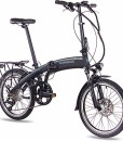 CHRISSON-20-Zoll-E-Bike-Klapprad-EF2-schwarz-matt-E-Faltrad-mit-Bafang-Nabenmotor-250W-36V-30-Nm-Pedelec-Faltrad-fr-Damen-und-Herren-praktisches-Elektro-Klapprad-0