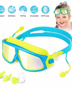 Kinder-Schwimmbrille-Schwimmbrillen-fr-Kinder-Taucherbrille-Swimming-Goggles-Anti-Nebel-UV-Schutz-Kein-Leck-Mit-2x-Ohrstpsel-1x-Nasenclips-Aufbewahrungsbox-Geschenk-fr-Mdchen-Jungen-MEHRWEG-0