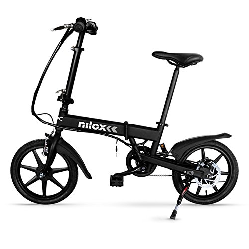 Nilox-X2-E-bike-Elektrofahrrad-Herren-Damen-Pedelec-E-Bike-Folding-Elektrofahrrad-City-Elektrofahrrad-16-Inch-LED-lighting-25-kmh-0-0