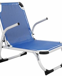 SONGMICS-Strandstuhl-Klappstuhl-Aluminium-tragbarerer-Campingstuhl-faltbar-leicht-und-komfortabel-atmungsaktives-Kunstfasergewebe-hoch-belastbar-Outdoor-Stuhl-blau-GCB64BU-0