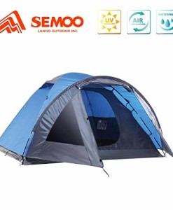 Semoo-Leichtgewicht-Campingzelt-4-Personen-fr-4-Jahreszeiten-D-Eingang-mit-Moskitonetz-mit-Tragetasche-0