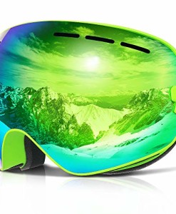 COPOZZ-Skibrille-G1-Ski-Snowboard-Brille-Brillentrger-Schneebrille-Snowboardbrille-Verspiegelt-Fr-Damen-Herren-Frauen-Jungen-Mit-Sehstrke-OTG-UV-Schutz-Anti-Fog-0