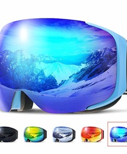 COPOZZ-Skibrille-G2-Ski-Snowboard-Brille-Brillentrger-Schneebrille-Snowboardbrille-Verspiegelt-fr-Damen-Herren-Frauen-Jungen-0