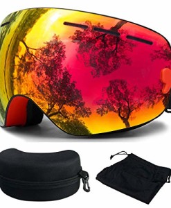 OTBBA-Skibrille-Ski-Snowboardbrille-Brillentrger-Schneebrille-Verspiegelt-Fr-Skibrillen-mit-Anti-Nebel-UV-Schutz-Winter-Schnee-Sport-Austauschbar-Sphrische-Doppelte-Linse-fr-Mnner-Frauen-0